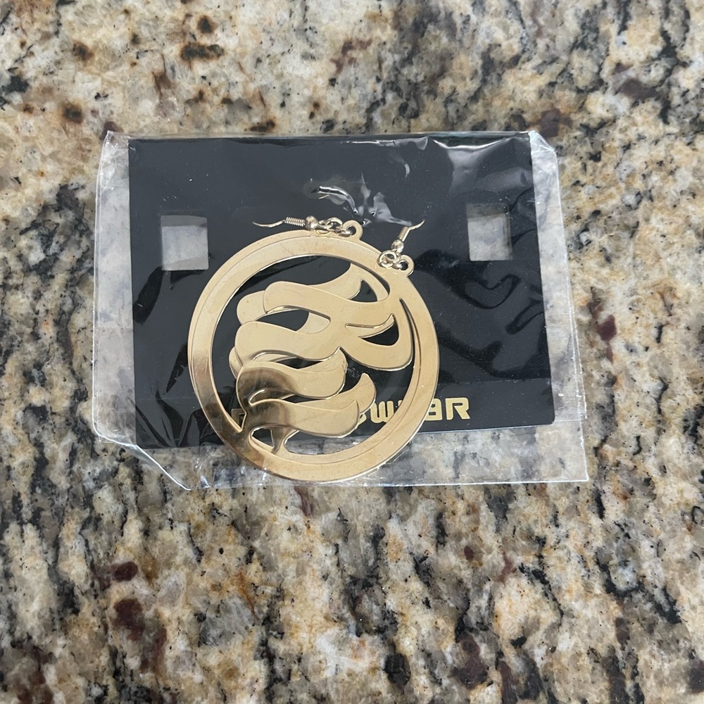 Gold Statement Earrings